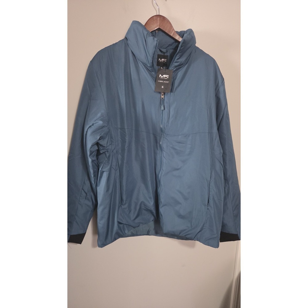 New Men's Mack Russo Hybrid Jacket Blue Size XL